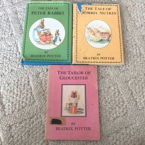 Peter Rabbit and other Beatrix Potter bundle of 3 books